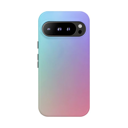 Cotton Candy: Quadcolor Pastel Gradient Tough Case for iPhone, Samsung Galaxy and Google Pixel devices