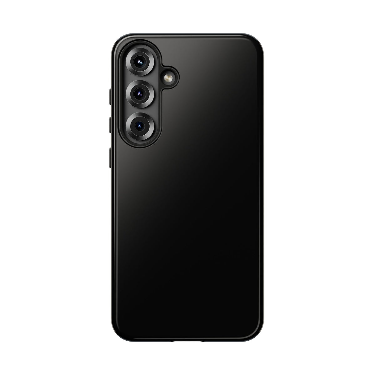 Space Black: Pure black phone case for iPhone, Samsung Galaxy and Google Pixel devices