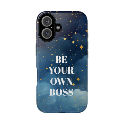 Be Your Own Boss: Inspiring Phone Case for iPhone, Samsung Galaxy and Google Pixel devices