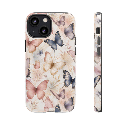 Butterfly Pastels Phone Case: Tough Case for iPhone and Samsung Galaxy devices