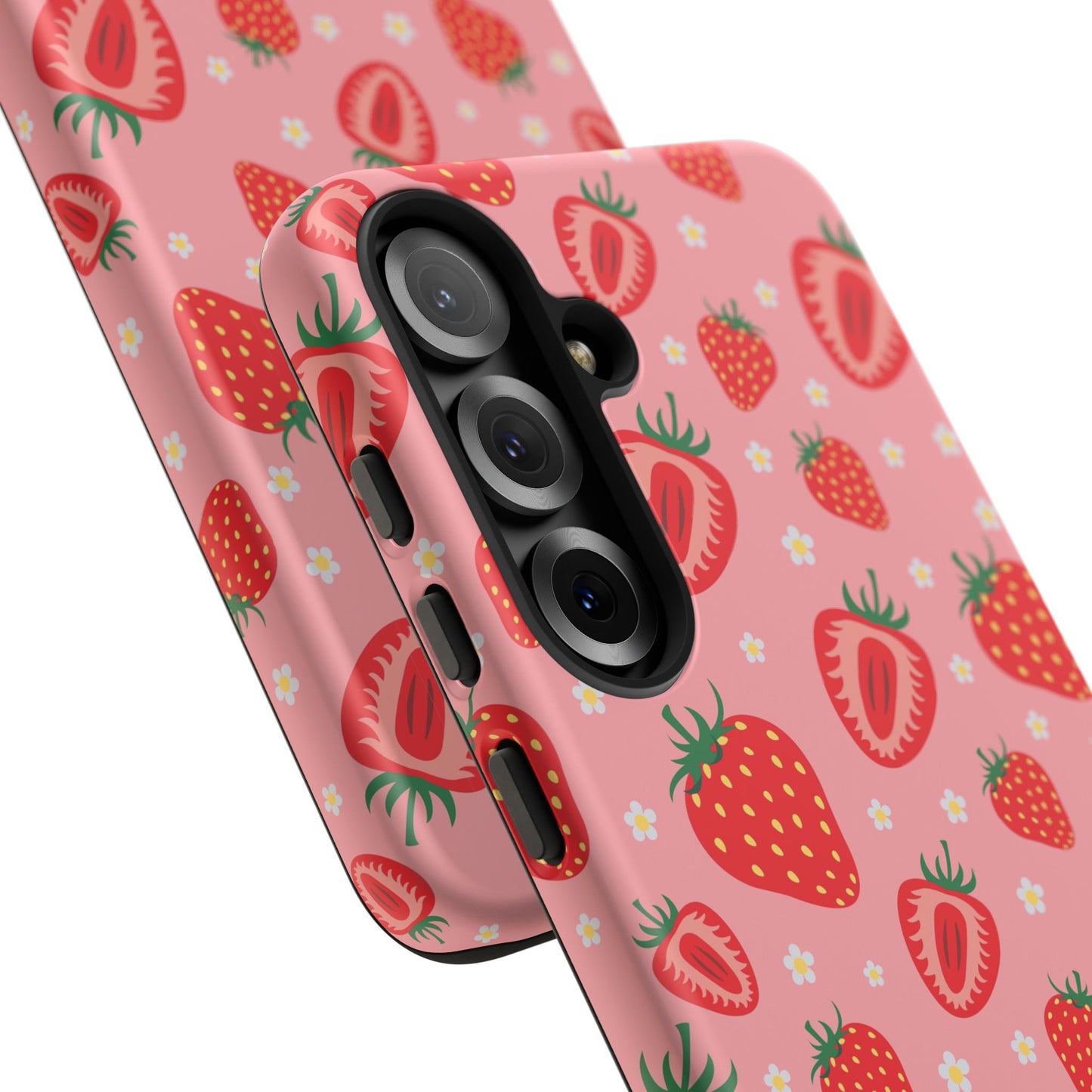 Berry Strawberry: Fruit-inspired phone case for iPhone, Samsung Galaxy and Google Pixel devices