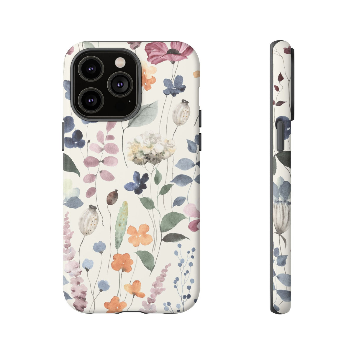 Floral Prints Phone Case for iPhone, Samsung Galaxy and Pixel devices