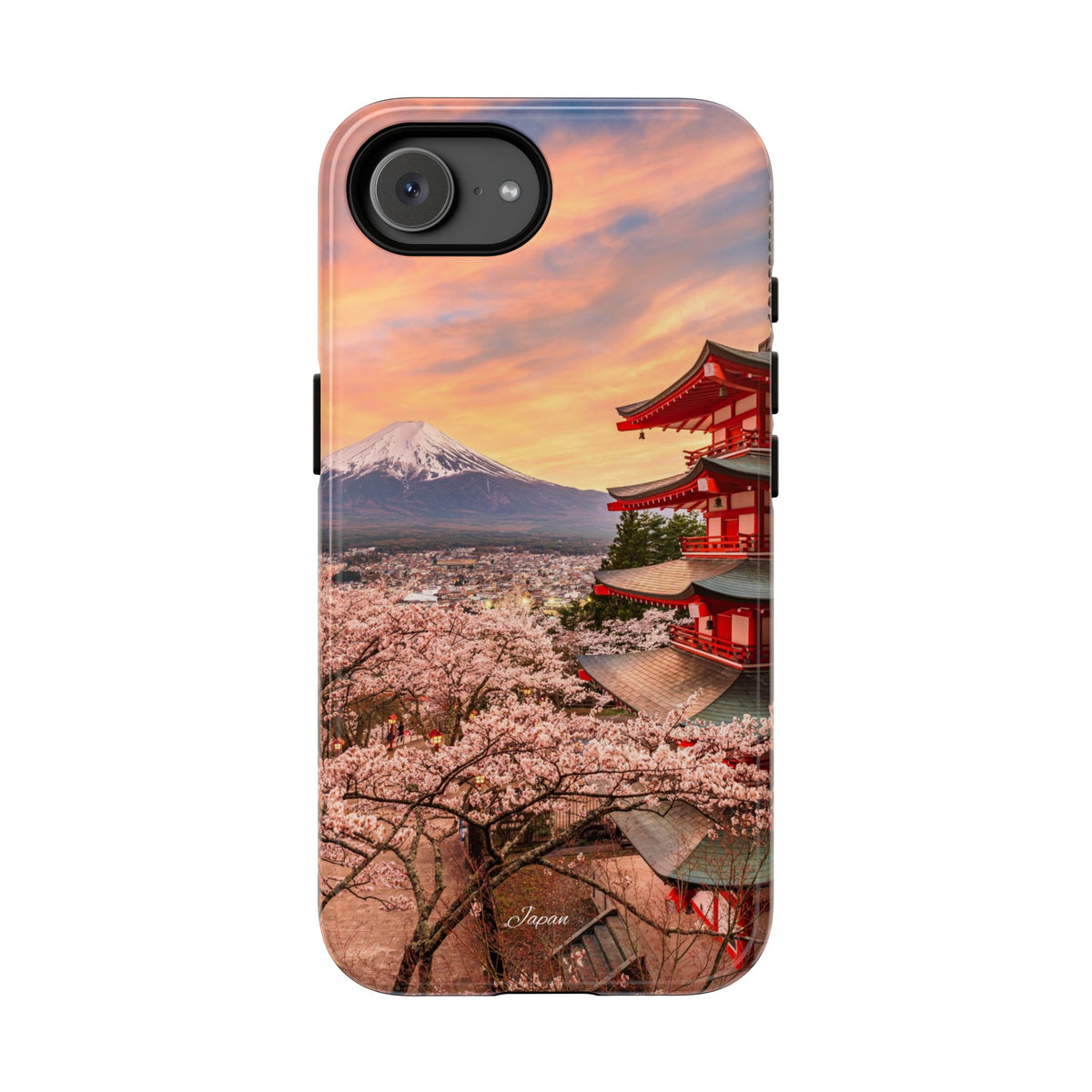 Mt. Fuji Sakura Dreams Phone Case for iPhone, Samsung Galaxy and Google Pixel devices