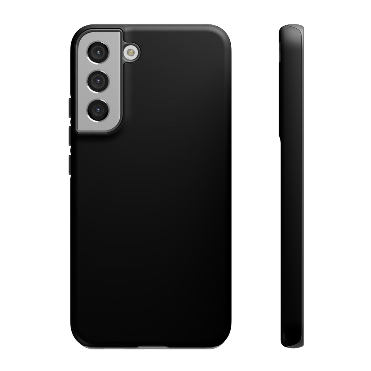 Space Black: Pure black phone case for iPhone, Samsung Galaxy and Google Pixel devices