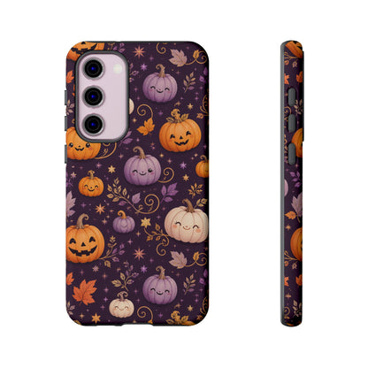 Pumpkin Patch Magic Case: Cute, Halloween Themed Phone Case for iPhone, Samsung Galaxy and Google Pixel devices.