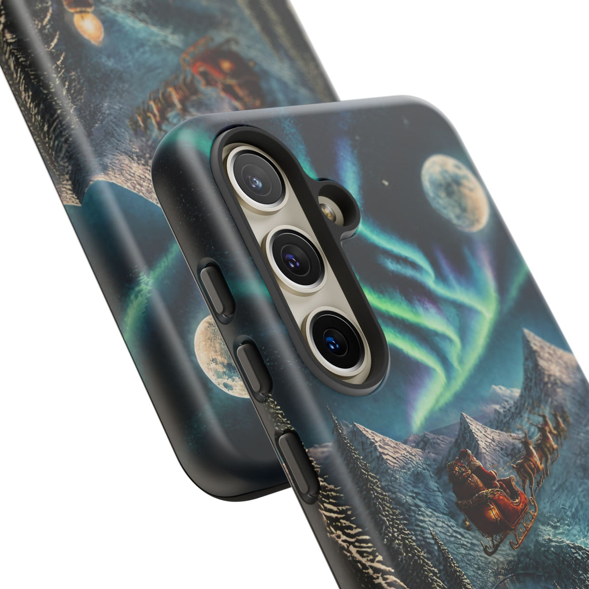 Santa Claus North Pole Adventure: Christmas Themed Phone Case for iPhone, Samsung Galaxy and Google Pixel devices