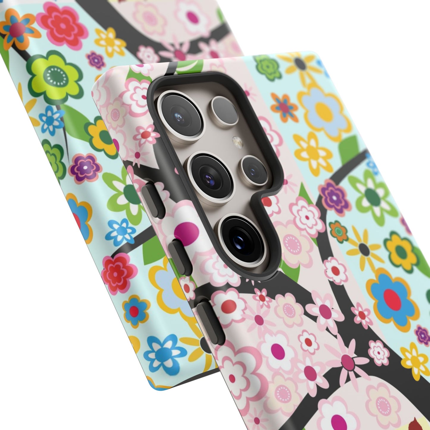 Four Seasons: Fall, Winter, Spring and Summer inspired phone case for iPhone, Samsung Galaxy and Google Pixel devices