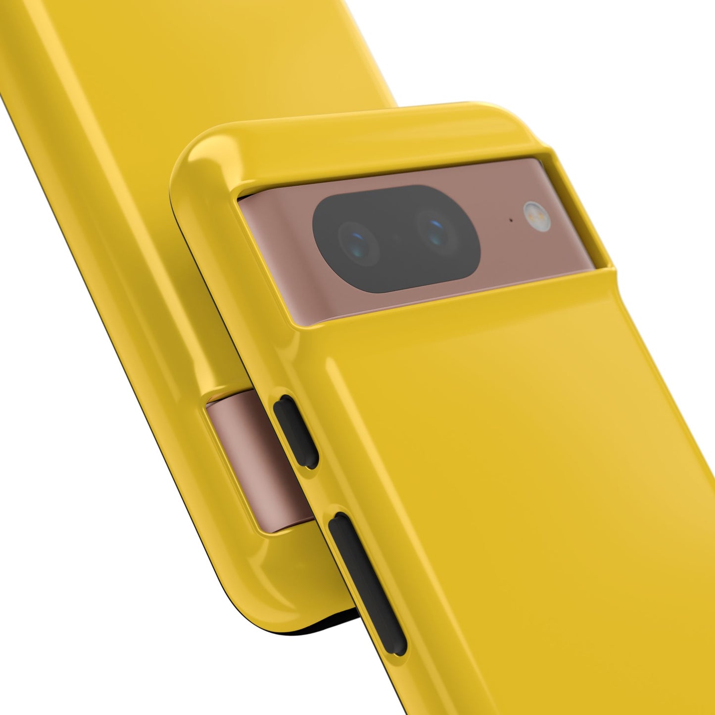 Luscious Yellow: Plain Sunburst-Inspired Color for iPhone, Samsung Galaxy and Google Pixel devices