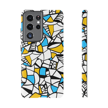 Abstract Graffiti: Tough Cases for iPhone, Galaxy and Pixel devices