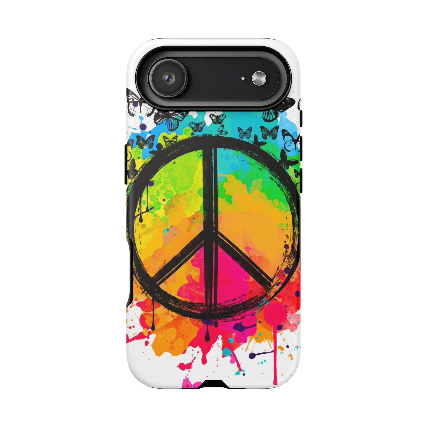 Peace Bloom: Inspiring Phone Case for iPhone and Samsung Galaxy