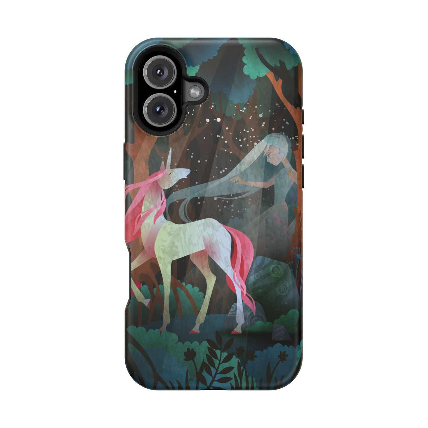 Fairy & Unicorn: Enchanted MagSafe Phone Case for iPhone