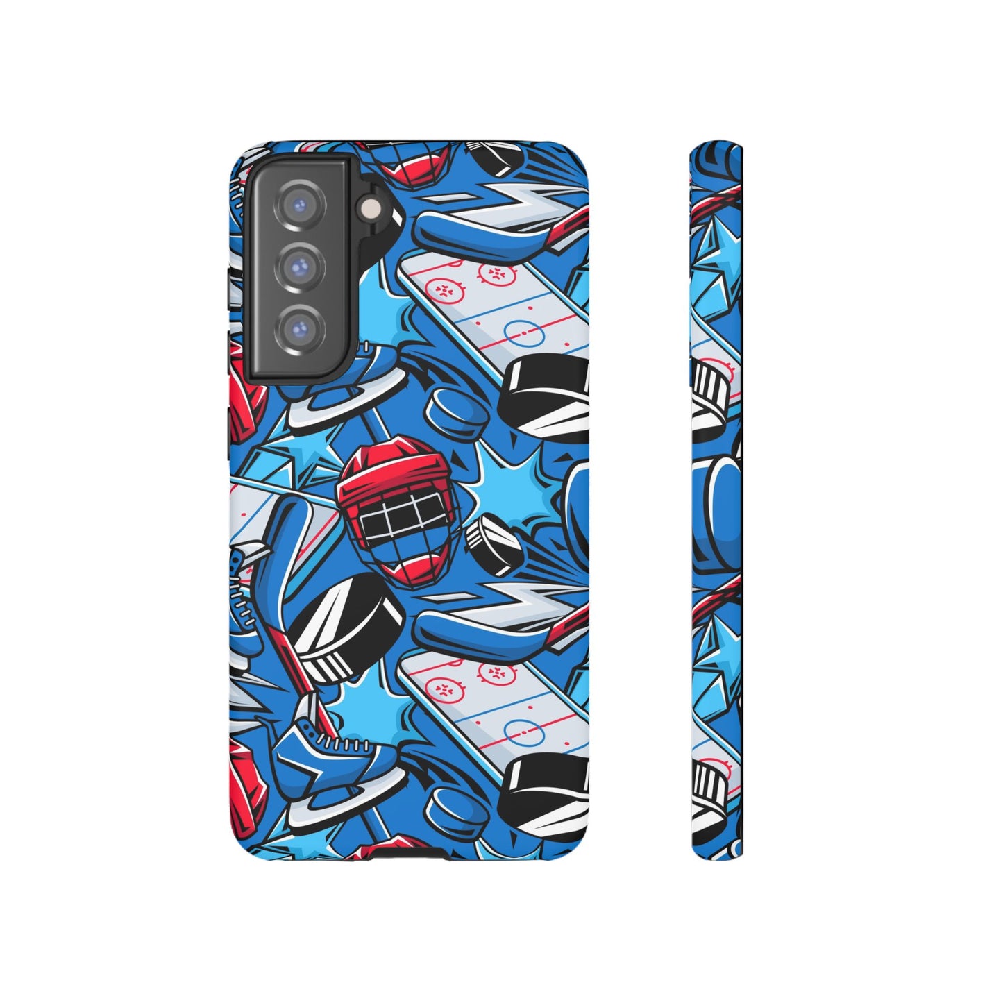 Ice Hockey PowerPlay: Sports-Inspired Phone Case for iPhone, Samsung Galaxy and Google Pixel devices