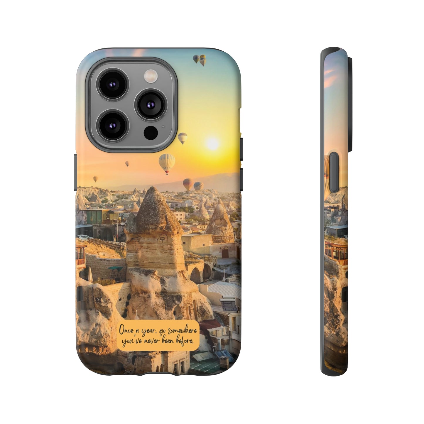 Cappadocia: Stunning travel-inspired phone case for iPhone, Samsung Galaxy and Pixel devices