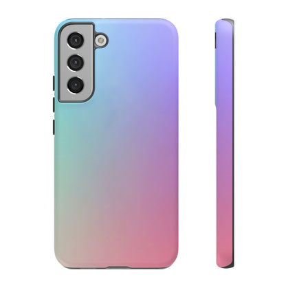 Cotton Candy: Quadcolor Pastel Gradient Tough Case for iPhone, Samsung Galaxy and Google Pixel devices