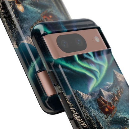 Santa Claus North Pole Adventure: Christmas Themed Phone Case for iPhone, Samsung Galaxy and Google Pixel devices