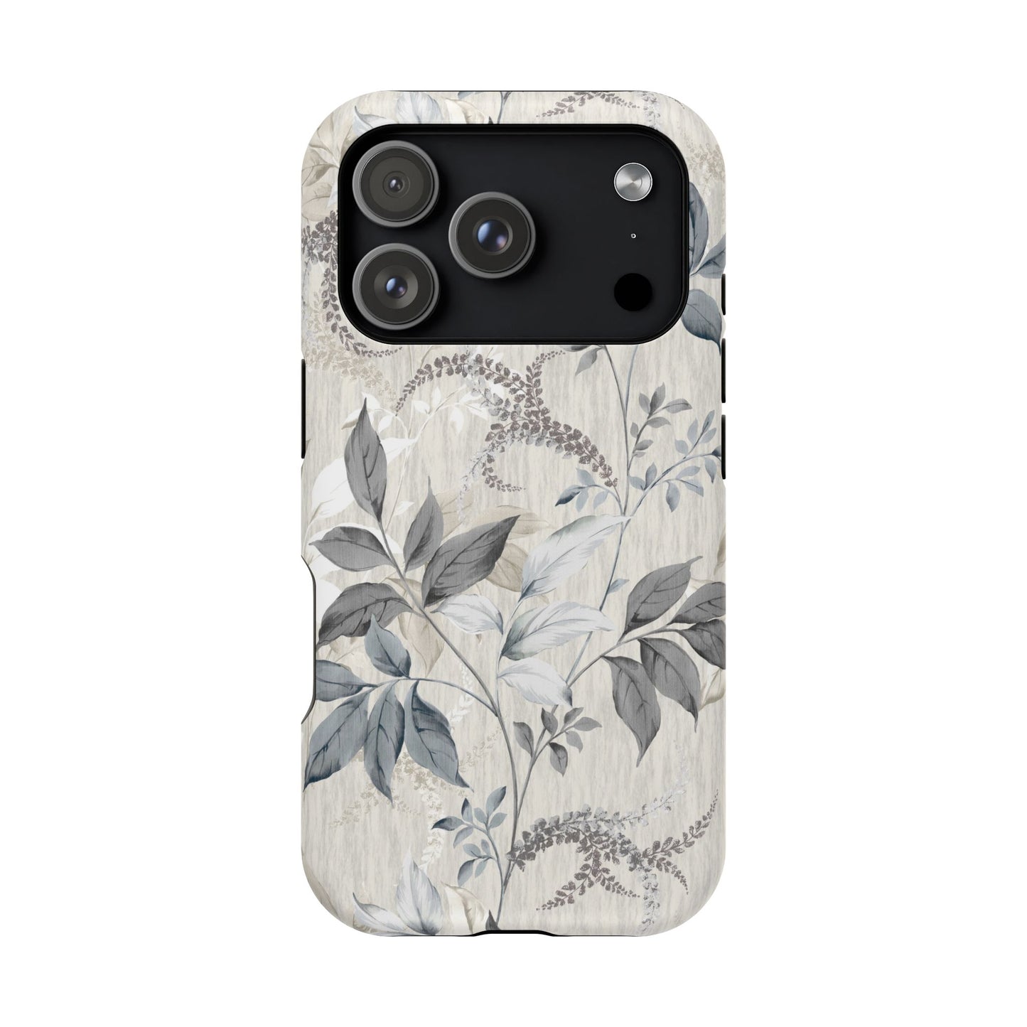 Luxury Leaves (MagSafe version): Artistic case for iPhone, Samsung Galaxy and Google Pixel