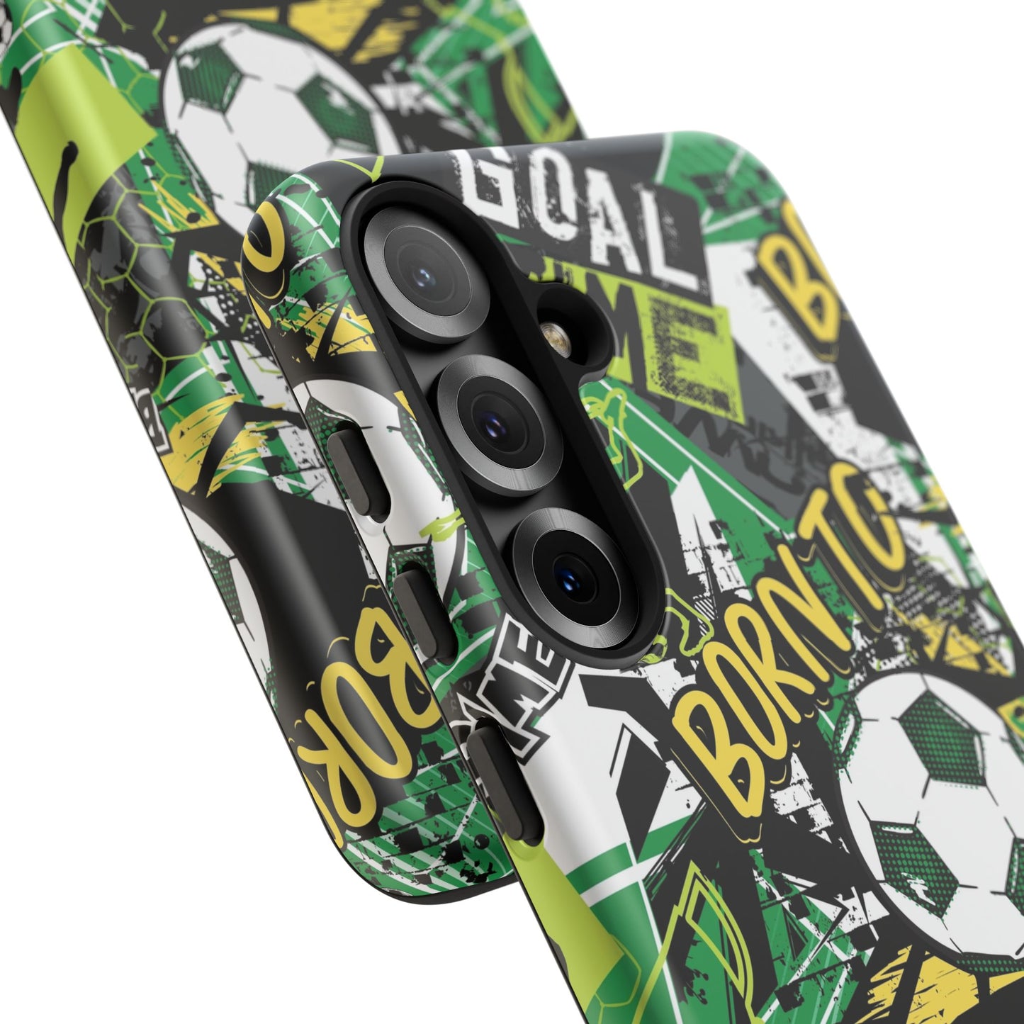 Born to Goal: Football-inspired phone case for iPhone and Samsung Galaxy