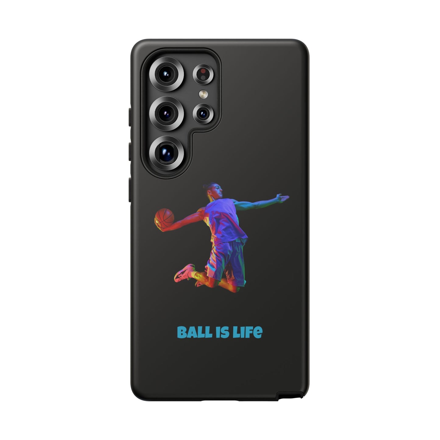Ball is Life: Basketball Inspired Phone Case for iPhone, Samsung Galaxy and Pixel Devices