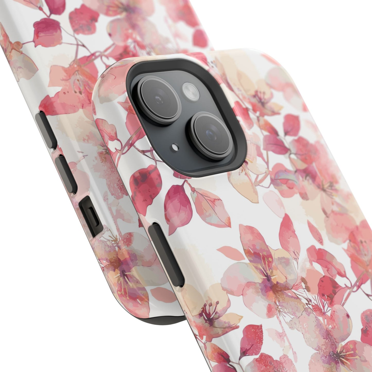 Aquarelbloemen: MagSafe-hoesje voor iPhone