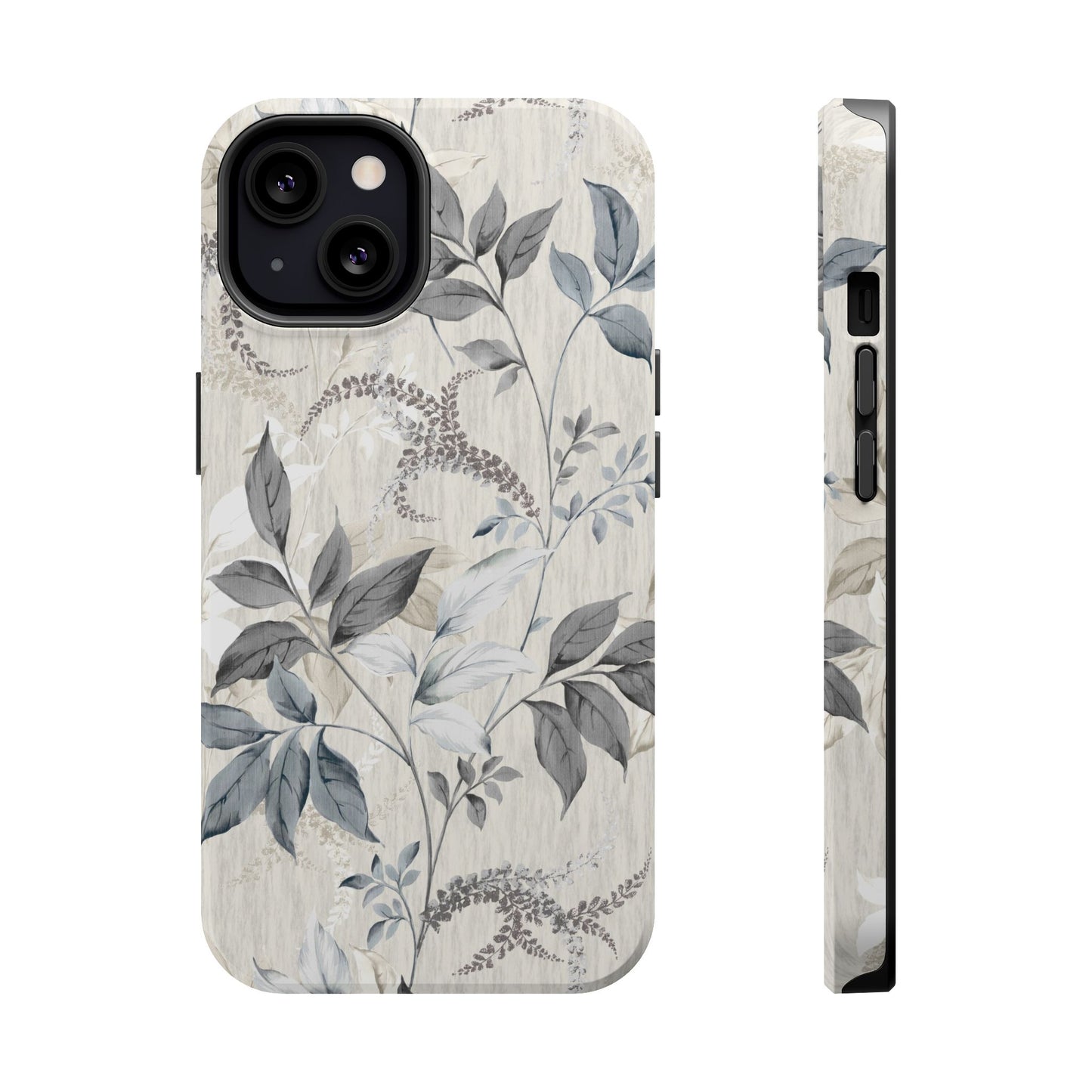 Luxury Leaves (MagSafe version): Artistic case for iPhone, Samsung Galaxy and Google Pixel
