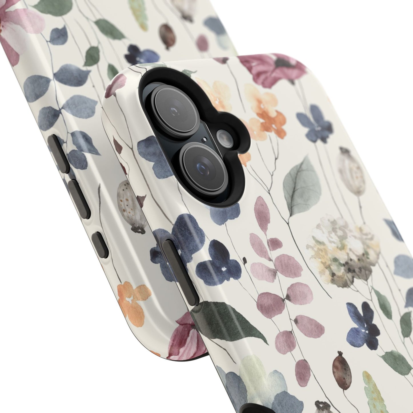 Floral prints phone case for iPhone (MagSafe version)