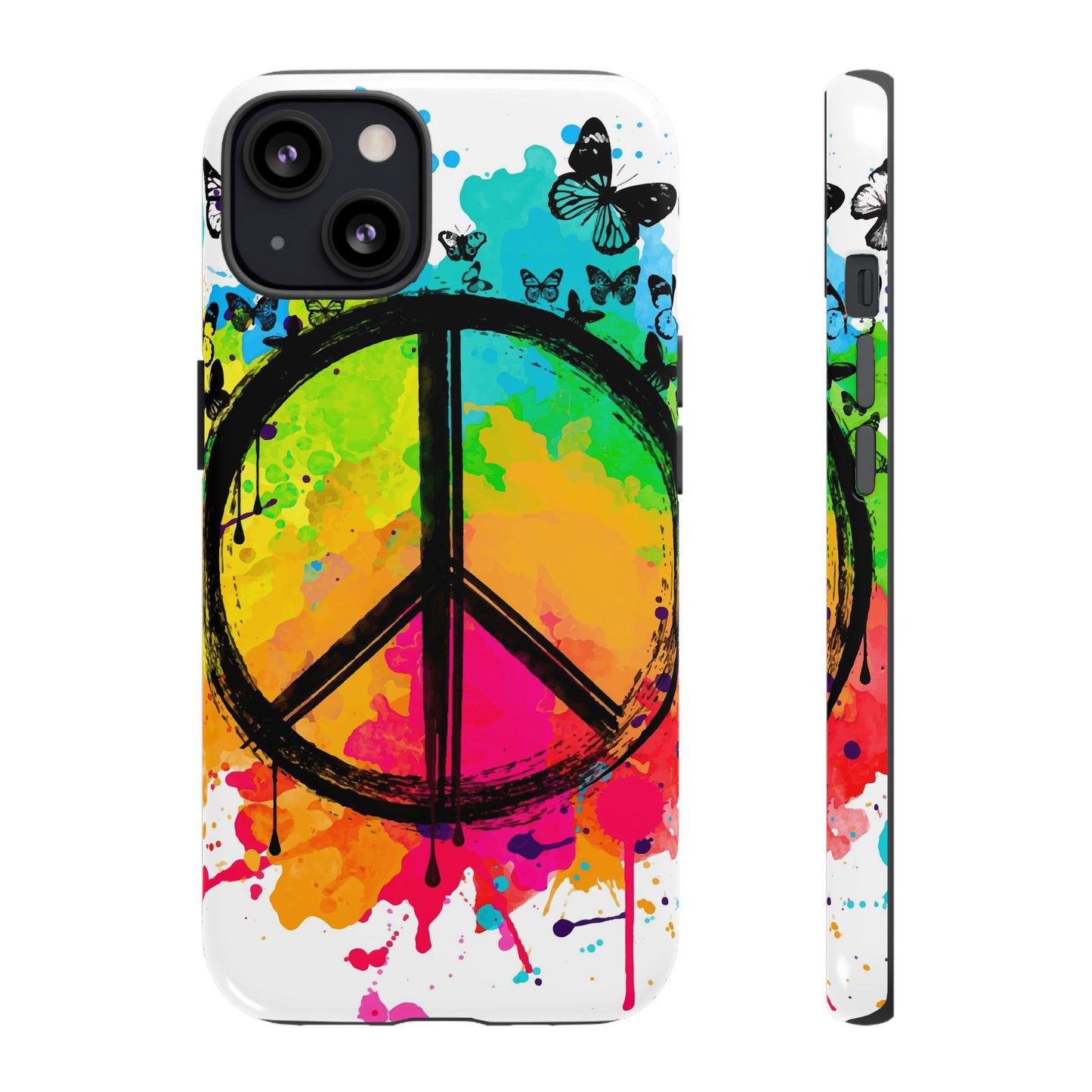 Peace Bloom: Inspiring Phone Case for iPhone and Samsung Galaxy