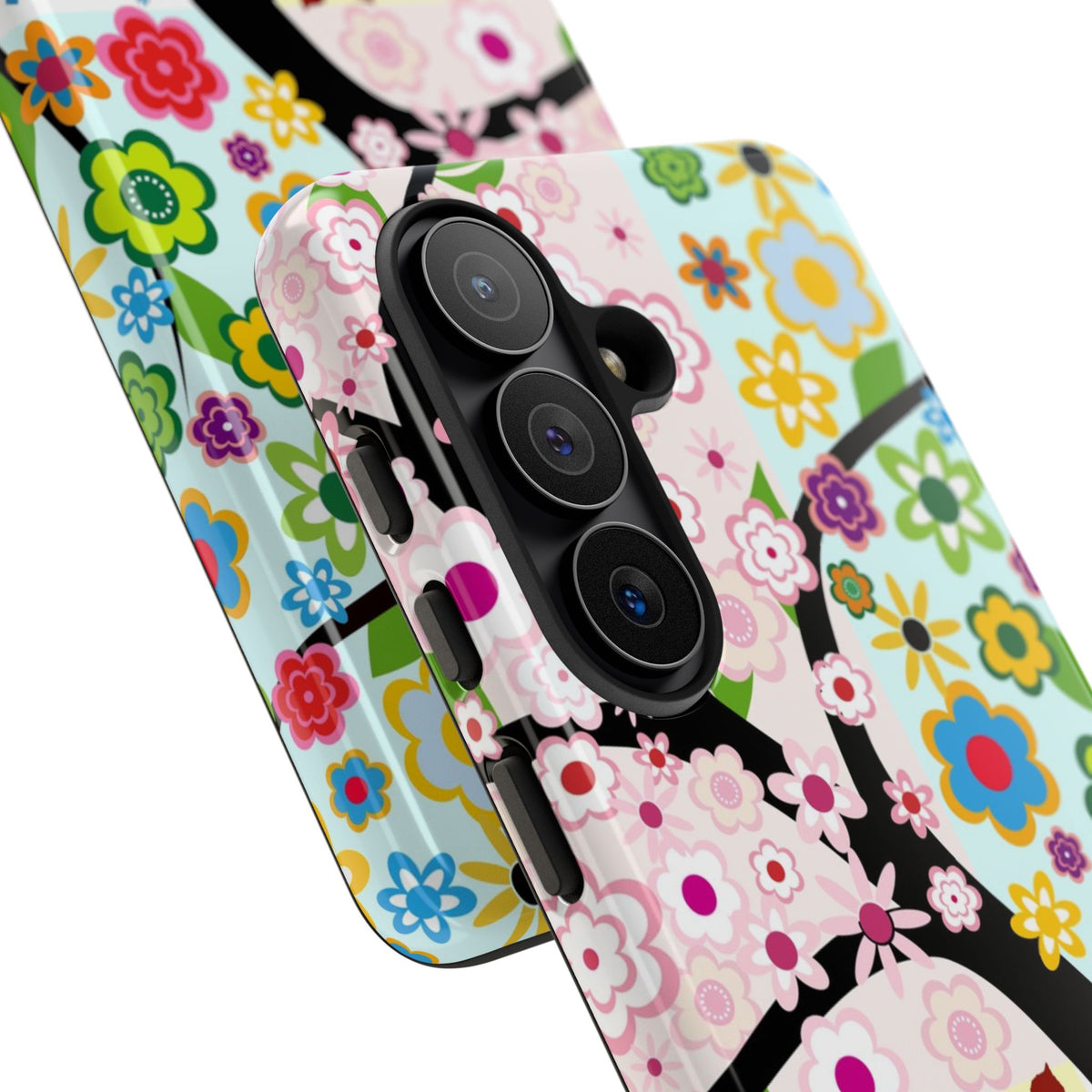 Four Seasons: Fall, Winter, Spring and Summer inspired phone case for iPhone, Samsung Galaxy and Google Pixel devices