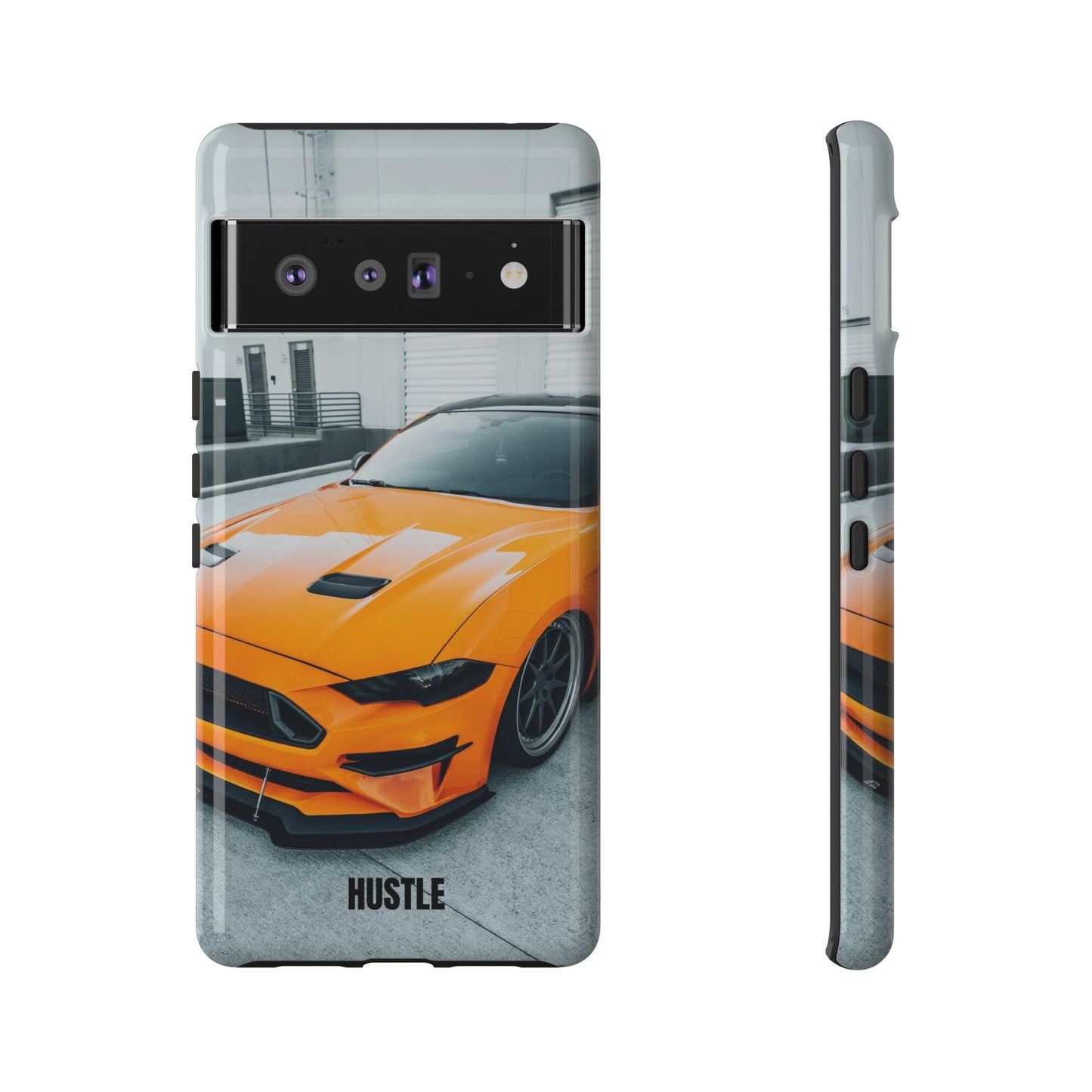 HUSTLE: Sports Car-Inspired Tough Case for iPhone, Samsung Galaxy and Google Pixel devices