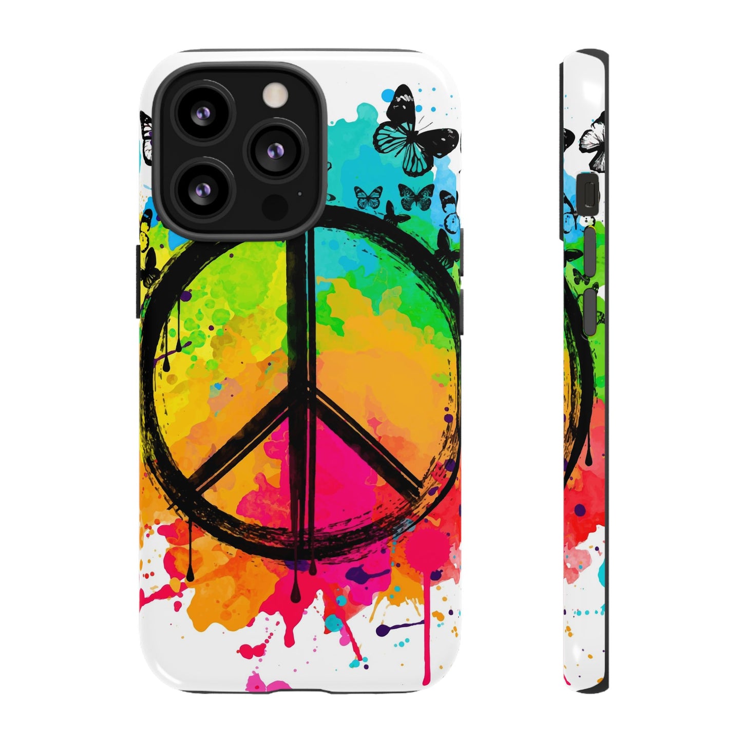 Peace Bloom: Inspiring Phone Case for iPhone and Samsung Galaxy