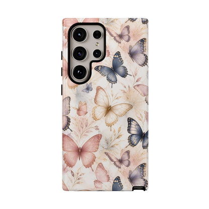 Butterfly Pastels Phone Case: Tough Case for iPhone and Samsung Galaxy devices