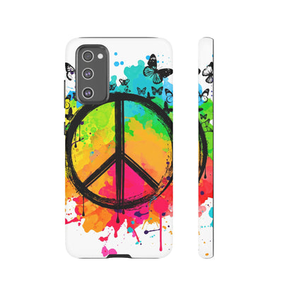 Peace Bloom: Inspiring Phone Case for iPhone and Samsung Galaxy