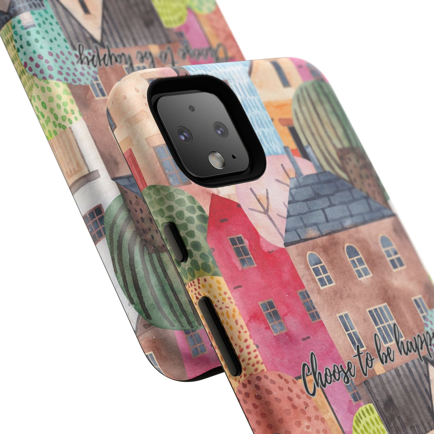 Choose to be Happy: Inspiring Case for iPhone, Samsung Galaxy and Google Pixel devices