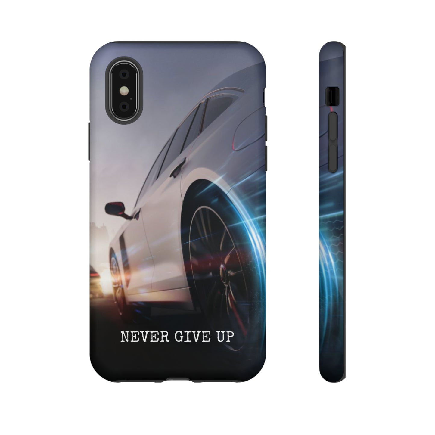 Never Give Up: Tough iPhone Case