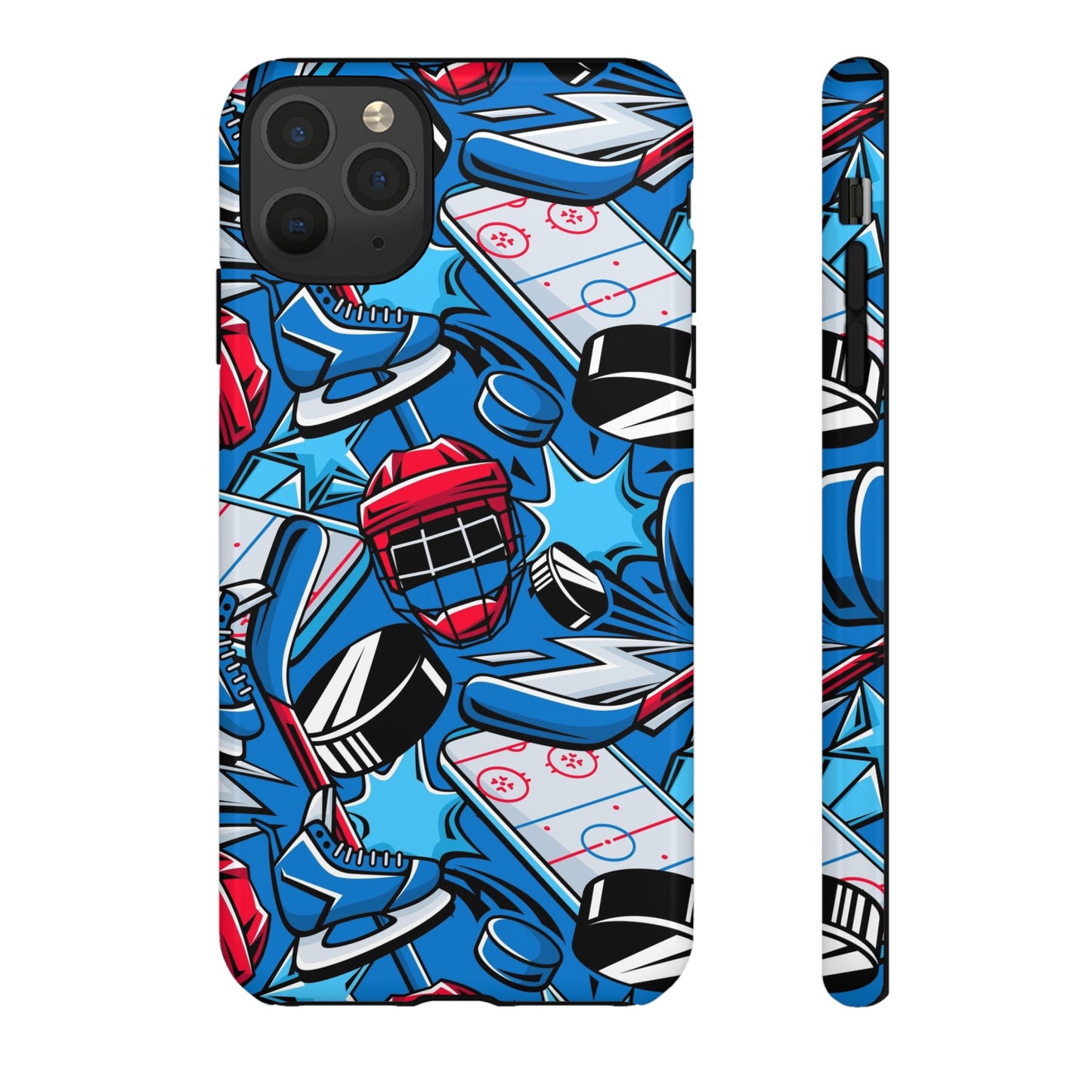 Ice Hockey PowerPlay: Sports-Inspired Phone Case for iPhone, Samsung Galaxy and Google Pixel devices