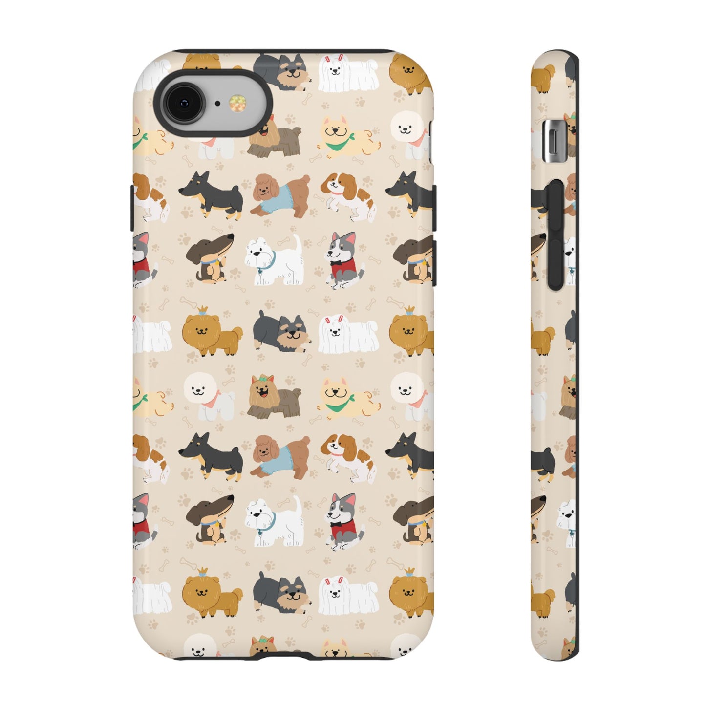 Cute Dogs: Tough Case for iPhone, Samsung Galaxy and Google Pixel devices