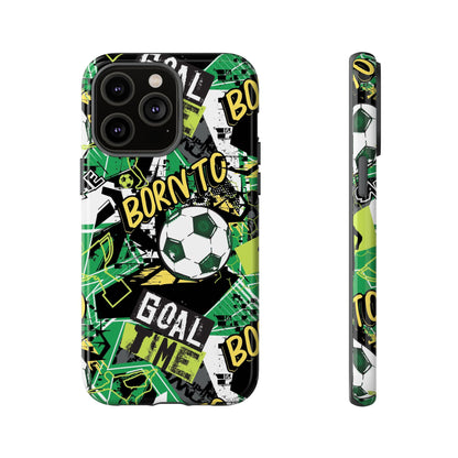 Born to Goal: Football-inspired phone case for iPhone and Samsung Galaxy