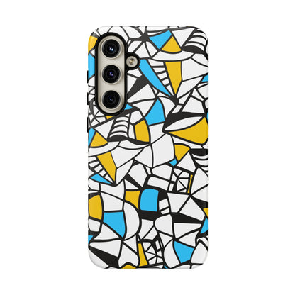 Abstract Graffiti: Tough Cases for iPhone, Galaxy and Pixel devices