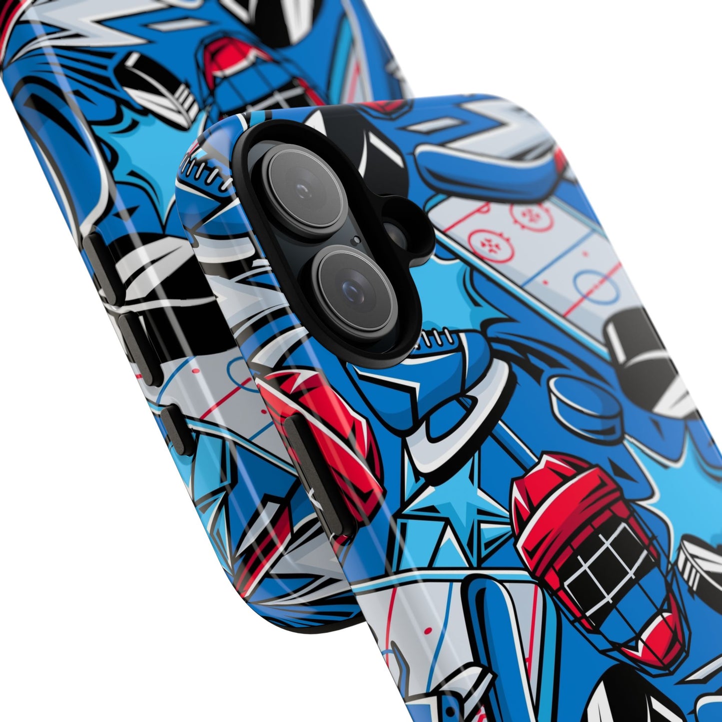 Ice Hockey PowerPlay: Sports-Inspired Phone Case for iPhone, Samsung Galaxy and Google Pixel devices