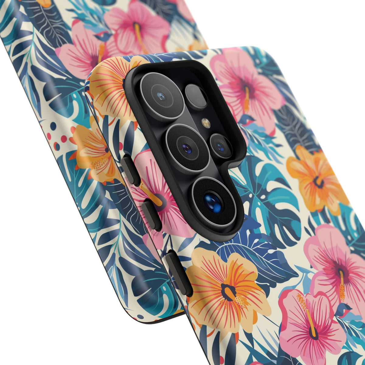 Hibiscus Bloom: Cute Floral Phone Case for iPhone, Samsung and Google Pixel