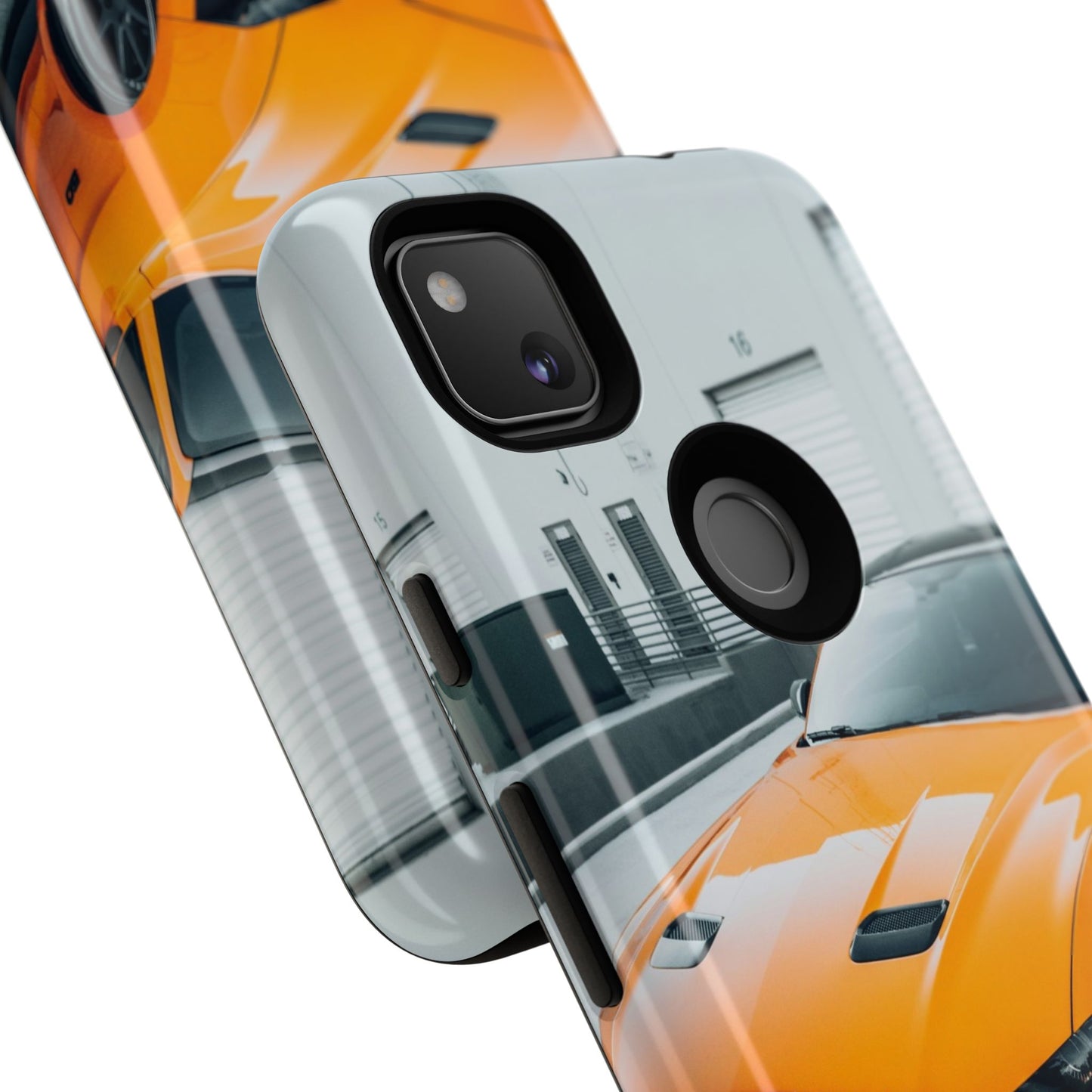 HUSTLE: Sports Car-Inspired Tough Case for iPhone, Samsung Galaxy and Google Pixel devices