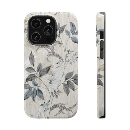 Luxury Leaves (MagSafe version): Artistic case for iPhone, Samsung Galaxy and Google Pixel