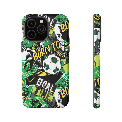 Born to Goal: Football-inspired phone case for iPhone and Samsung Galaxy