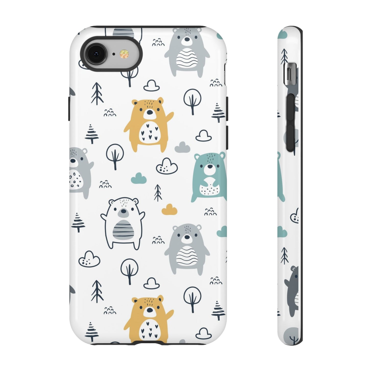 Bear Friends: Cute Phone Case for iPhone, Samsung Galaxy and Google Pixel devices