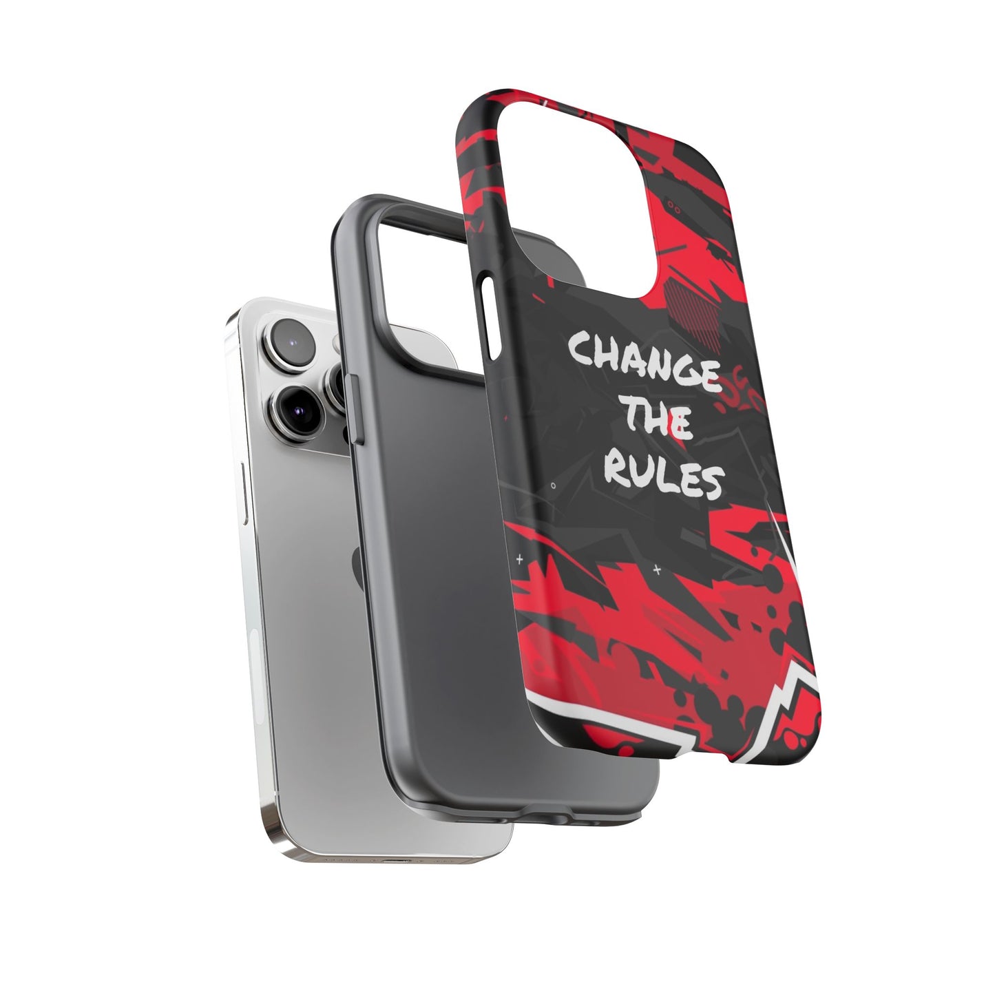 Verander de regels: stevige hoes voor iPhone-, Galaxy- en Pixel-apparaten