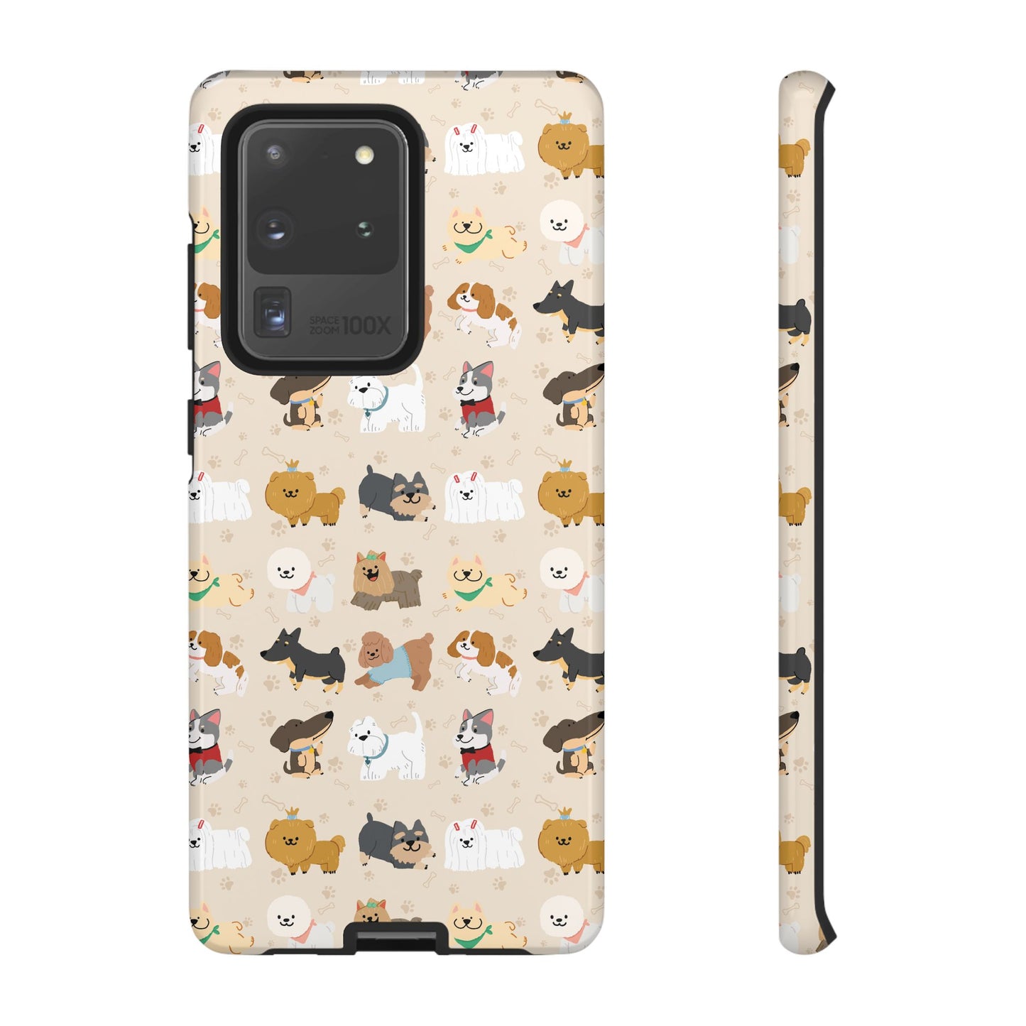 Cute Dogs: Tough Case for iPhone, Samsung Galaxy and Google Pixel devices