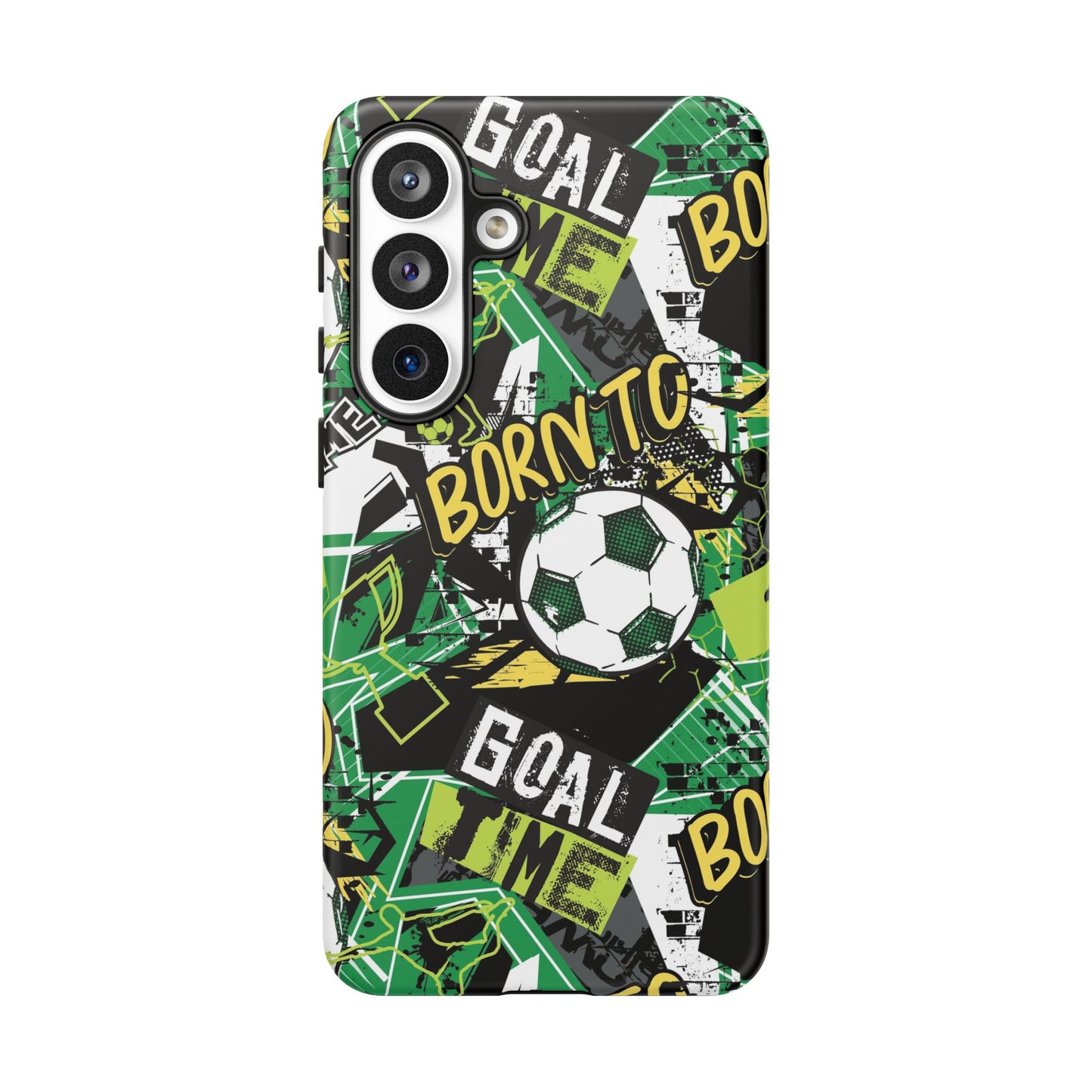 Born to Goal: Football-inspired phone case for iPhone and Samsung Galaxy