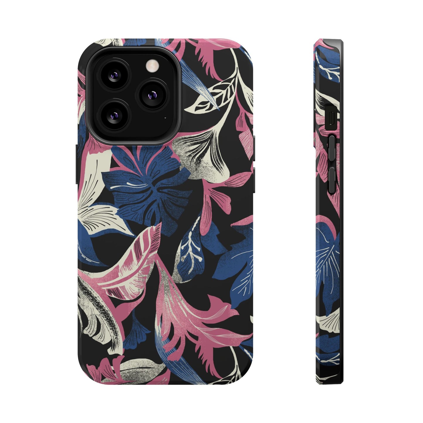 Tropique (MagSafe version): Palm & Fall Fusion Phone Case for iPhone