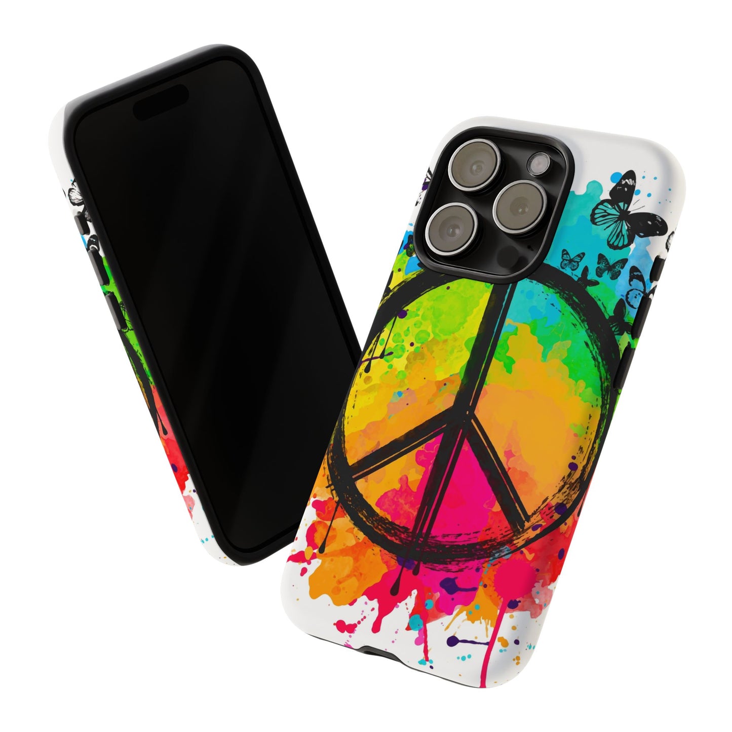 Peace Bloom: Inspiring Phone Case for iPhone and Samsung Galaxy