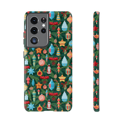 Christmas Tree Holiday-Themed Phone Case for iPhone, Samsung Galaxy and Google Pixel devices