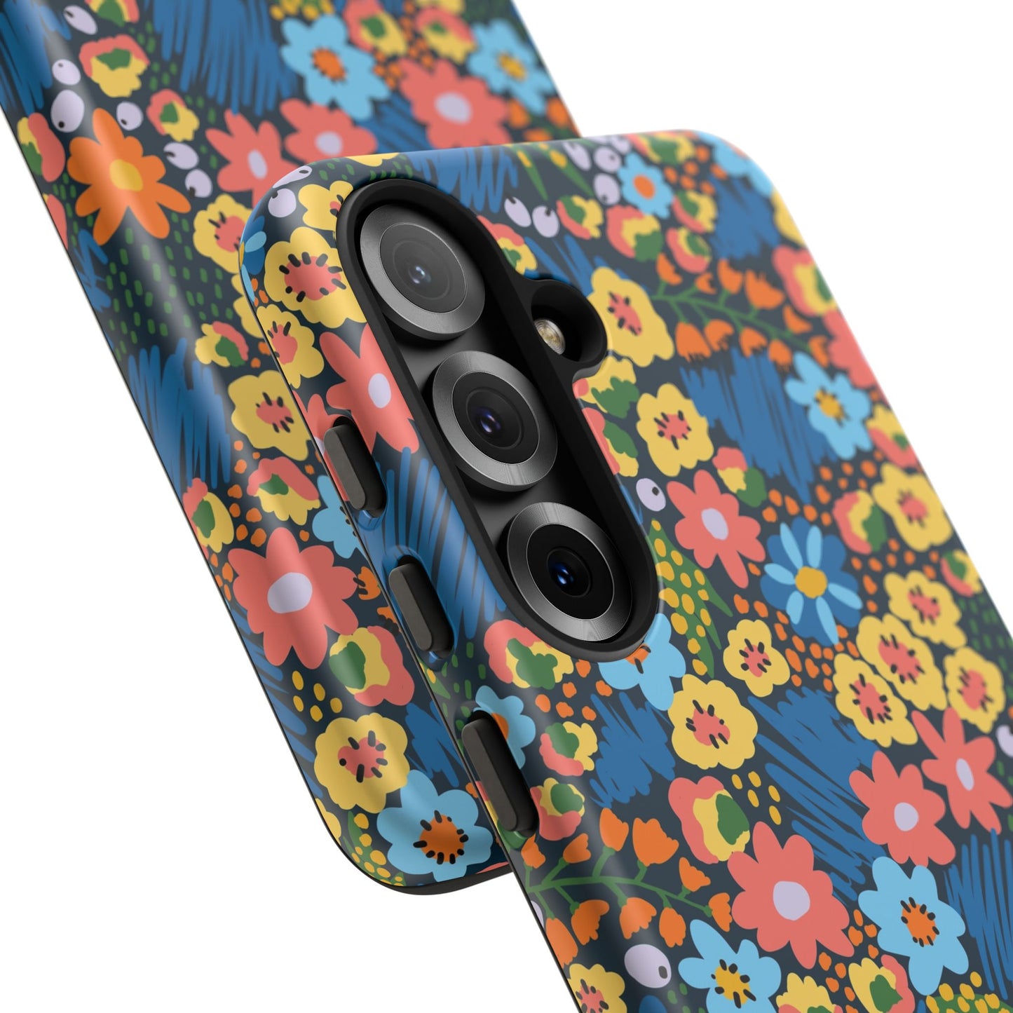 Bloom Burst: Color and Joy Themed Phone Case for iPhone, Samsung Galaxy and Google Pixel devices